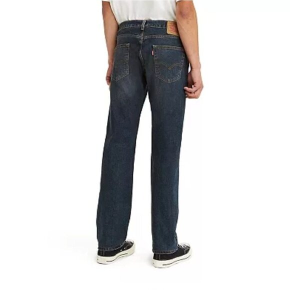 Levi's 505 Regular Fit Straight Leg Jeans Size 38x29 - Picture 4 of 7